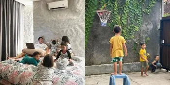 Lebih Senang Hidup Sederhana, Berikut 7 Potret Keseruan Anak-Anak Zaskia Adya Mecca Lagi Main Bareng