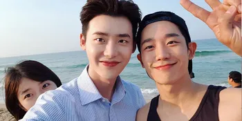 Lee Jong Suk Kirimi Coffee Truck ke Lokasi Syuting Jung Hae In