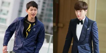 Leeteuk SuJu - Song Joong Ki Chatting Pagi-Pagi, Ngomongin Apa?