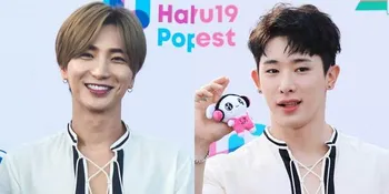 Leeteuk Super Junior &#38; Wonho Monsta X Pakai Baju Kembar di Acara yang Sama!