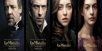 'LES MISERABLES' Rilis Poster Internasional
