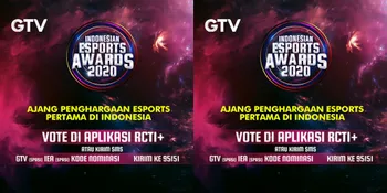 Lewat Indonesian Esports Awards, GTV Gelar Ajang Penghargaan Esport Pertama di Indonesia