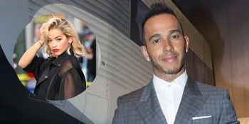 Lewis Hamilton Kepergok Tinggalkan Rumah Rita Ora Usai Party