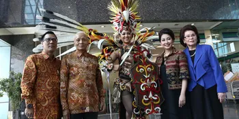 Lily Sabet Best National Costume, Yayasan Puteri Indonesia Bangga