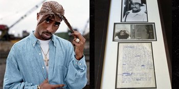 Lirik Tulisan Tangan Tupac Shakur Dijual, Sanggup Beli?