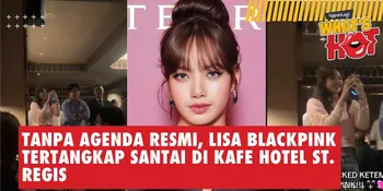 Lisa BLACKPINK Tertangkap Santai di Kafe Hotel Jakarta, Bikin Orang Heboh