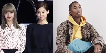 Lisa dan Jennie BLACKPINK Dirangkul Manis Pharrell, Bakal Kolaborasi?
