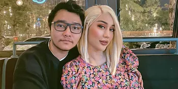 Lucinta Luna Unggah Foto Mesra Bareng Abash di Kolam Renang, Netizen: Cowonya Madep Depan Dong!