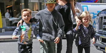 Lucunya Vivienne Jolie Pitt Saat Syuting 'MALEFICENT'