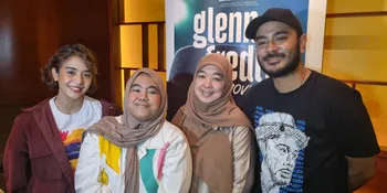 Main Film 'GLENN FREDLY THE MOVIE', Marthino Lio dan Sahira Anjani Dipuji Keluarga Adhiyaksa Dault