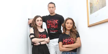 Main Film Horor 'SOSOK KETIGA', Celine Evangelista Jatuh Hati kepada Suami Sahabatnya Sendiri