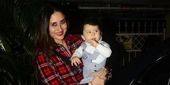 Main ke Rumah Sahabat Kareena Kapoor, Taimur Bawa Mobil-Mobilan Besar Dari Rumah