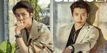 Majalah Dengan Cover Sehun EXO, Sold Out Dalam Waktu Cuma 1 Detik