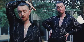Makin Berani, Sam Smith Pamer Foto Wajahnya yang Dipoles Makeup