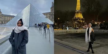 Makin Cantik, 7 Gaya Athalia Lemos Anak Sambung Kris Dayanti Jalan-Jalan ke Eropa - Punya Senyum Menawan