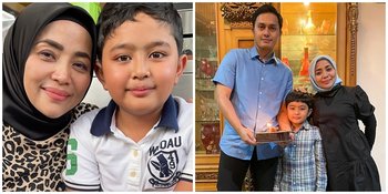 Makin Ganteng, 9 Potret Anak Nassar & Muzdalifah yang Sudah Beranjak Gede