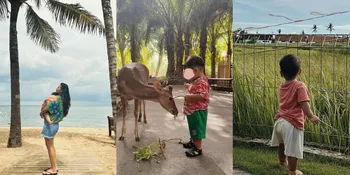 Makin Menggemaskan, Ini 7 Potret Anak Arie Kriting dan Indah Permatasari yang Sampai Kini Wajahnya Masih Dirahasiakan