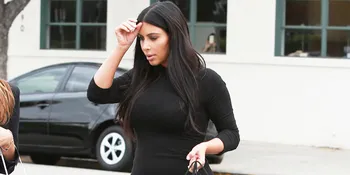 Makin Gendut, Berat Badan Kim Kardashian Naik Sejak Hamil
