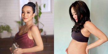 Makin Glowing, Potret Dea Ananda Pamer Baby Bump Saat Pakai Dress - Pancarkan Pesona Bumil Tiada Dua