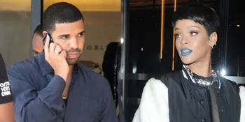 Makin Mesra, Drake - Rihanna Gandengan Tangan di Depan Umum