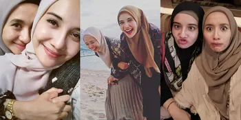 9 Kebersamaan Laudya Cynthia Bella dan Zaskia Sungkar, Bersahabat Bak Kembar - Tempat Saling Curhat