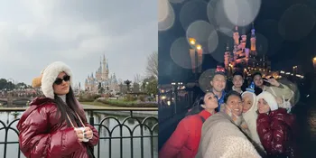 Marsha Aruan Seru-Seruan di Shanghai Disneyland, Eh Lagi-Lagi Bareng Vicky Syaputra!