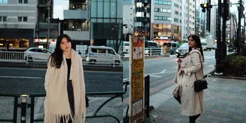 Marsha Aruan Tampil Memesona di Jepang, Komentar Netizen Banjir Pujian
