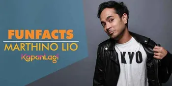 Marthino Lio Suka Nangis Tiap Hari? Nih Fakta-Fakta Unik Dirinya