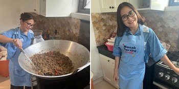 Masak untuk 300 Anak Yatim, Prilly Latuconsina: Lumayan Pegal dan Menantang