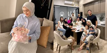 Masuki Kepala 3, 7 Potret Suprise Ultah Melody Prima Sambil Gendong Anak Ketiga - Bahagia Bersama Keluarga