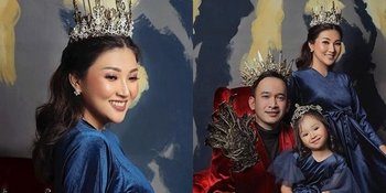 Maternity Shoot Sarwendah Tampil Bak Ratu Ditemani Ruben Onsu &#38; Thalia