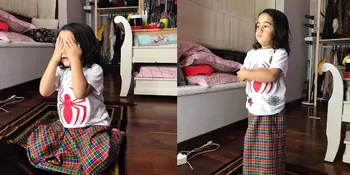 Meisya Siregar Unggah Foto Putranya Salat Duhur Pakai Sarung, Gemes Banget