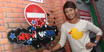 Melanie Putria Deg-Degan Saat Cukur Rambut