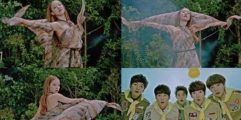 Member A-JAX 'Dimakan' Woori Rainbow di MV 'Snake'