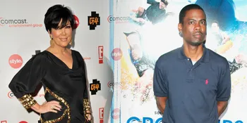 Mendadak Dekat, Ada Apa di Antara Kris Jenner - Chris Rock?