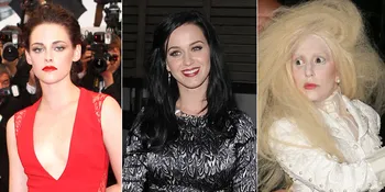 Mengejutkan! Warna Rambut Artis-Artis Ini Ternyata...