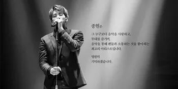 Meninggal, Lagu Jonghyun SHINee Kembali Masuk Top Chart Korea