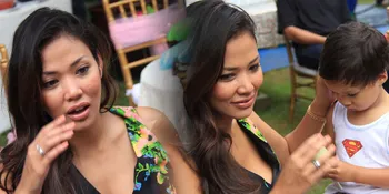 Merasa Bukan Supermom, Shanty Pakai Jasa Baby Sitter