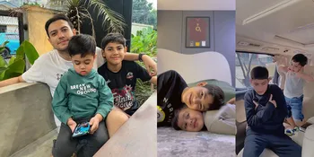 Meski Beda Ibu, Ini 7 Potret Sayang Arsen Anak Rifky Balweel ke Adik - Salfok Dua-duanya Good Looking