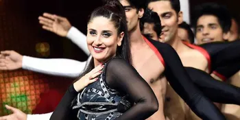 Mesra Gandeng Suami, Kareena Kapoor Pakai Gaun 'Super Mewah'