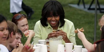 Michelle Obama Ternyata Mulai Beruban!