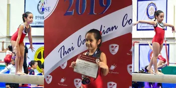 Mikhayla Raih Medali Emas Gimnastik di Thailand, Nia Ramadhani Amat Bangga