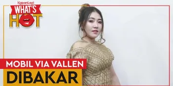 Mobil Via Vallen Dibakar Orang Tak Dikenal &#38; Hampir Menyambar Rumah