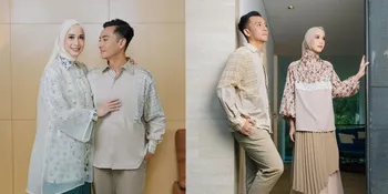 Model Baju Couple ala Fanny Fabriana dan Suami, Referensi Outfit Buka Bersama dan Lebaran