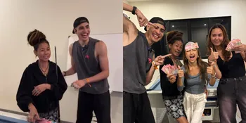 Momen Aisar Khaled Bertemu Yaya Mertua Jennifer Coppen, Kaget dapat Ciuman