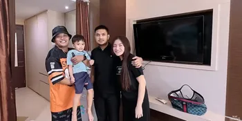 Momen Akur Nathalie Holscher - Aripat dan Sule Saat Jenguk Adzam Panen Pujian