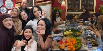 Momen Arisan Melly Goeslaw dan Sahabat di Rumah Yuni Shara yang Homey