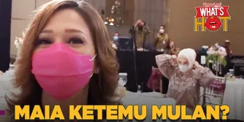 Momen Awkward Ketika Maia Estianty Bertemu Mulan Jameela