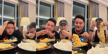 Momen Boy William dan Jackson Wang Makan Spaghetti Pakai Nasi, Anak Kosan Style