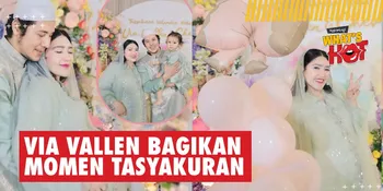 Momen Haru Via Vallen Bagikan Foto Tasyakuran Kehamilan Keduanya